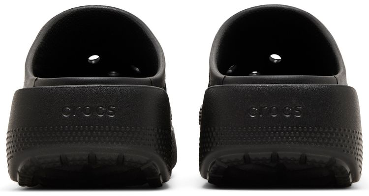 Crocs Blunt Toe Black