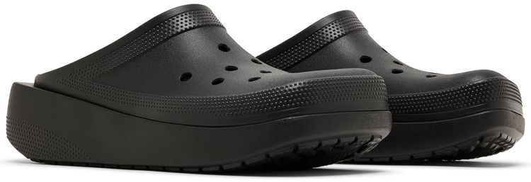 Crocs Blunt Toe Black
