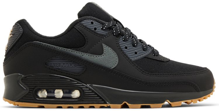 Nike Air Max 90 Black Smoke Grey Gum