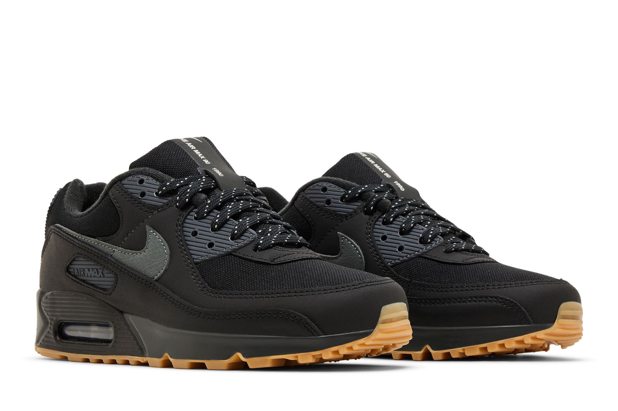 Buy Air Max 90 Black Smoke Grey Gum FV0387 001 GOAT