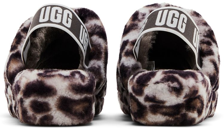 Wmns Fluff Yeah Slide Panther Print   Stormy Grey