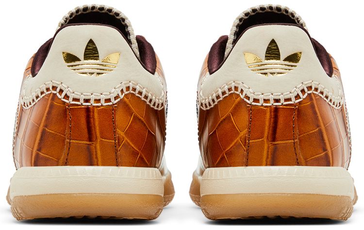 Wales Bonner x adidas Samba Millennium Silver Metallic Easy Yellow