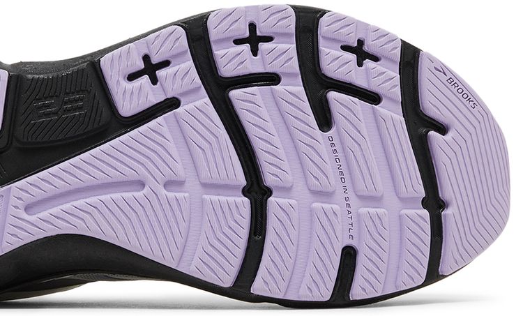 Brooks Wmns Adrenaline GTS 23 Wide Grey Purple