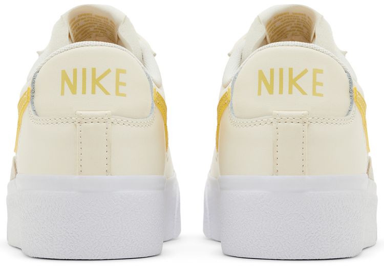 Nike Wmns Blazer Low Platform Pale Ivory Saturn Gold