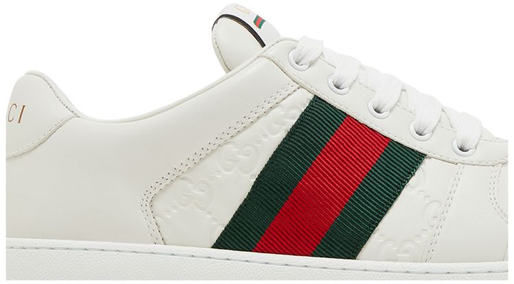 Gucci Screener Sneaker GG Embossed   White