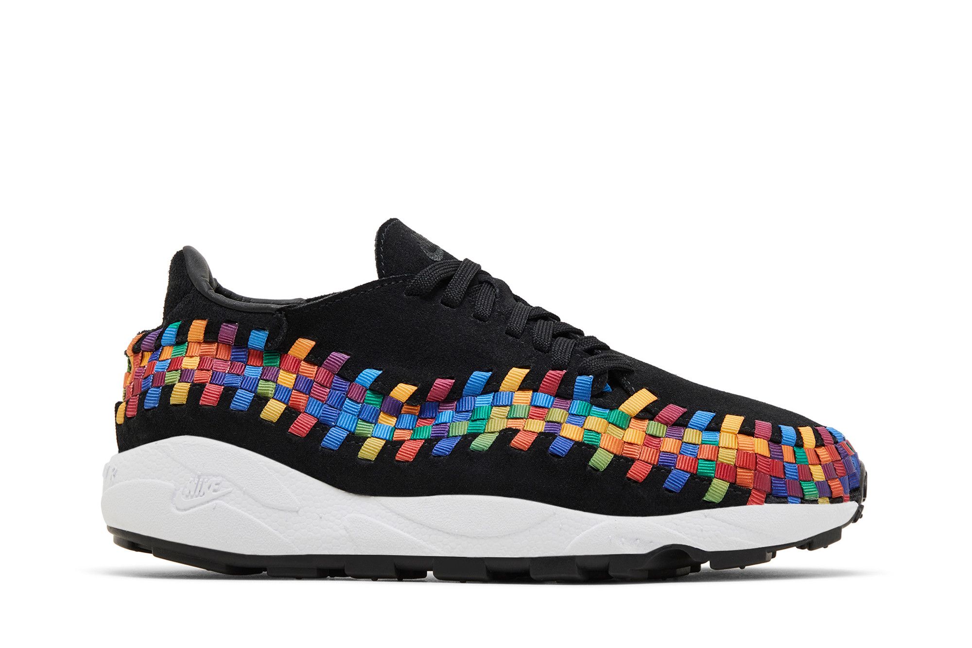 Nike rainbow black shoes store