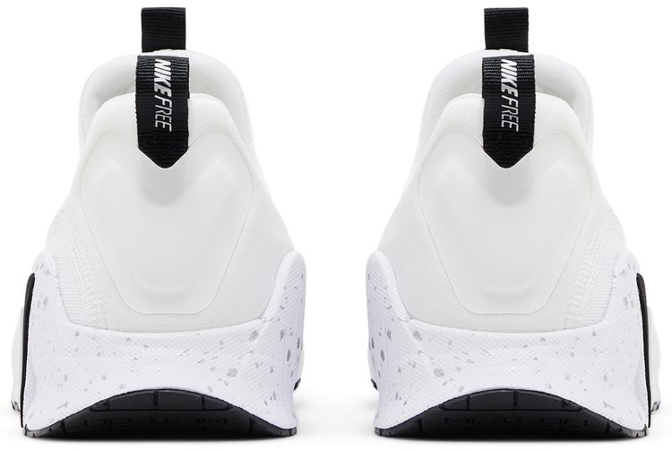 Wmns Free Metcon 6 White Metallic Silver Black