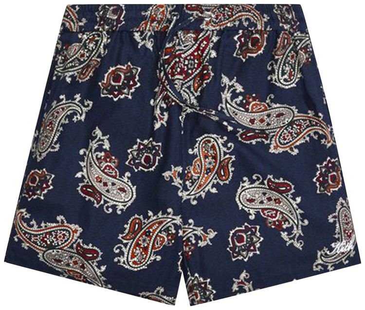 Kith Silk Cotton Printed Active Shorts Nocturnal