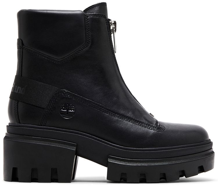 Timberland Wmns Everleigh Front Zip Boot Triple Black