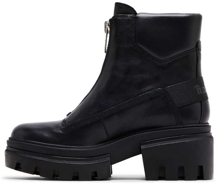 Timberland Wmns Everleigh Front Zip Boot Triple Black