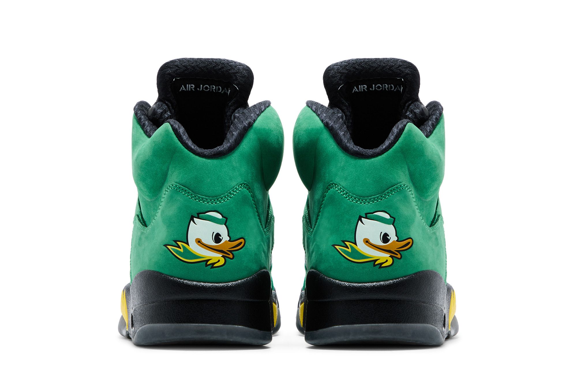 Size 9.0 Air Jordan 5 Oregon Ducks