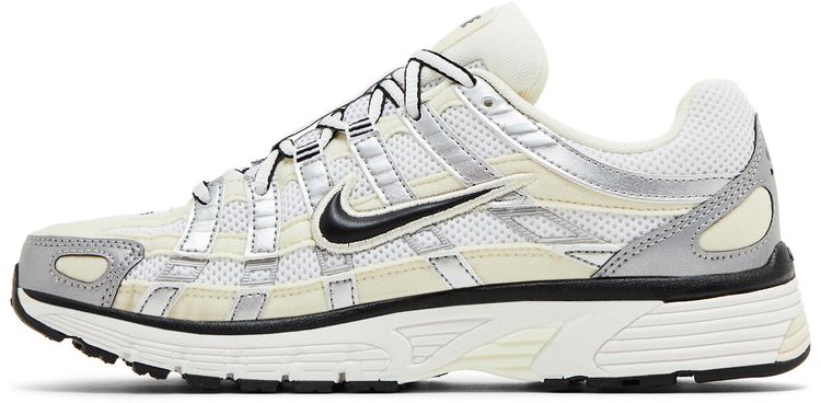 Nike Wmns P 6000 Coconut Milk Metallic Silver