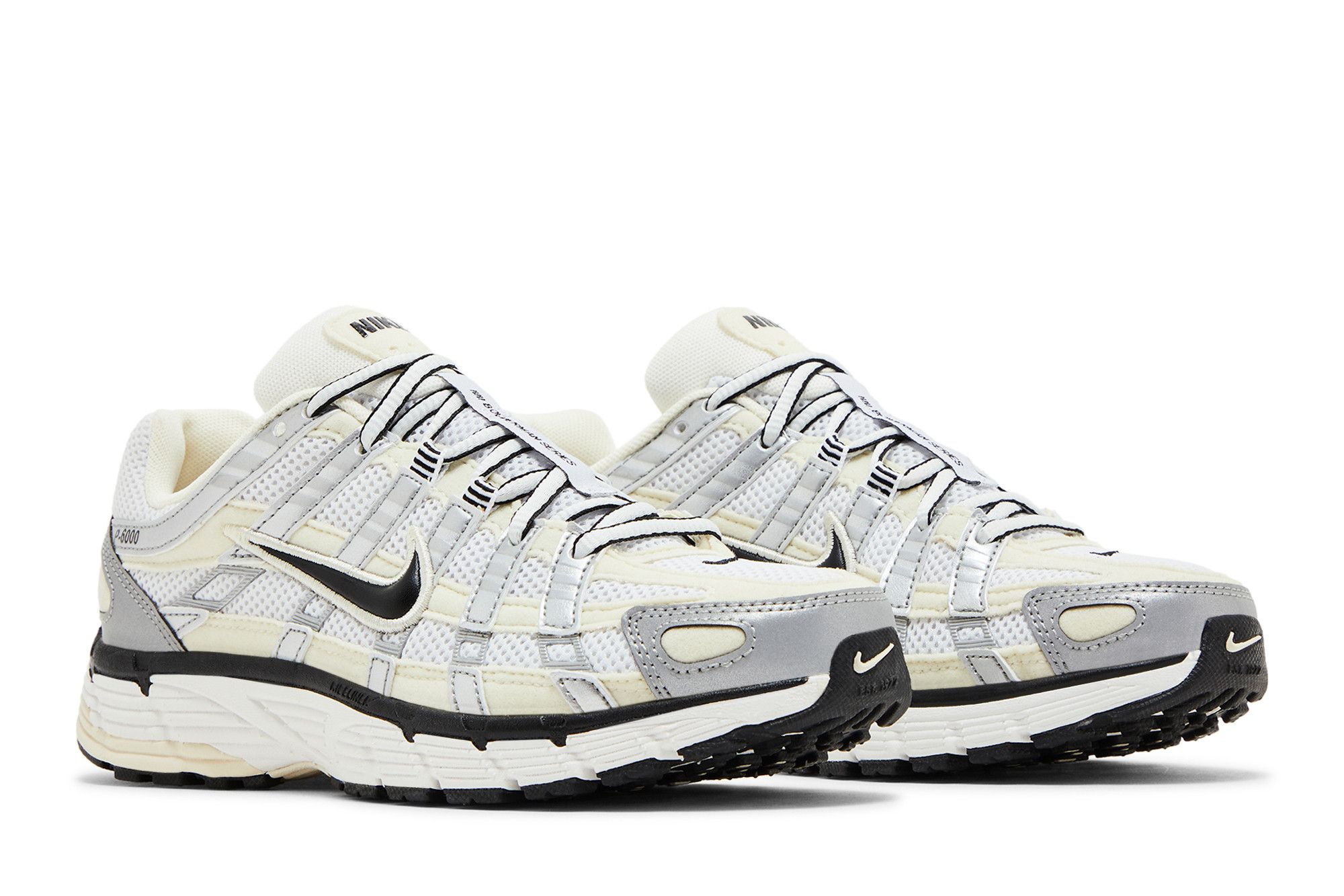 Buy Wmns P-6000 'Coconut Milk Metallic Silver' - FV6603 100