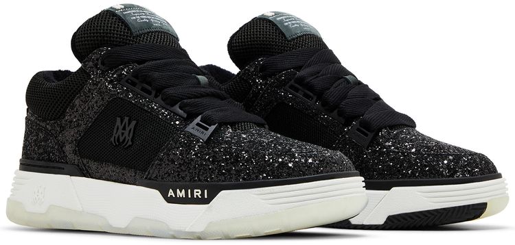 Amiri MA 1 Black Glittered