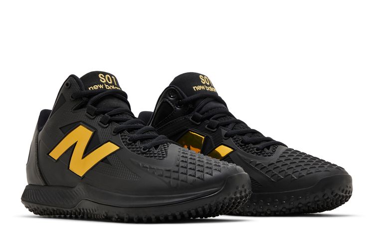 Buy New Balance Ohtani TF 'Black Metallic Gold' TSHOBK1 GOAT AU