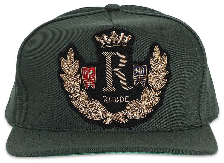 Rhude Diana Crest Hat Green