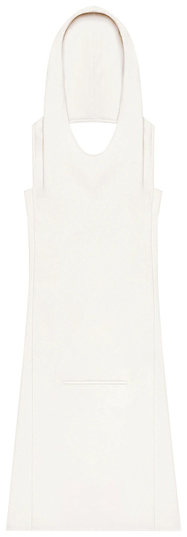 Courreges Oblique Space Dress Natural