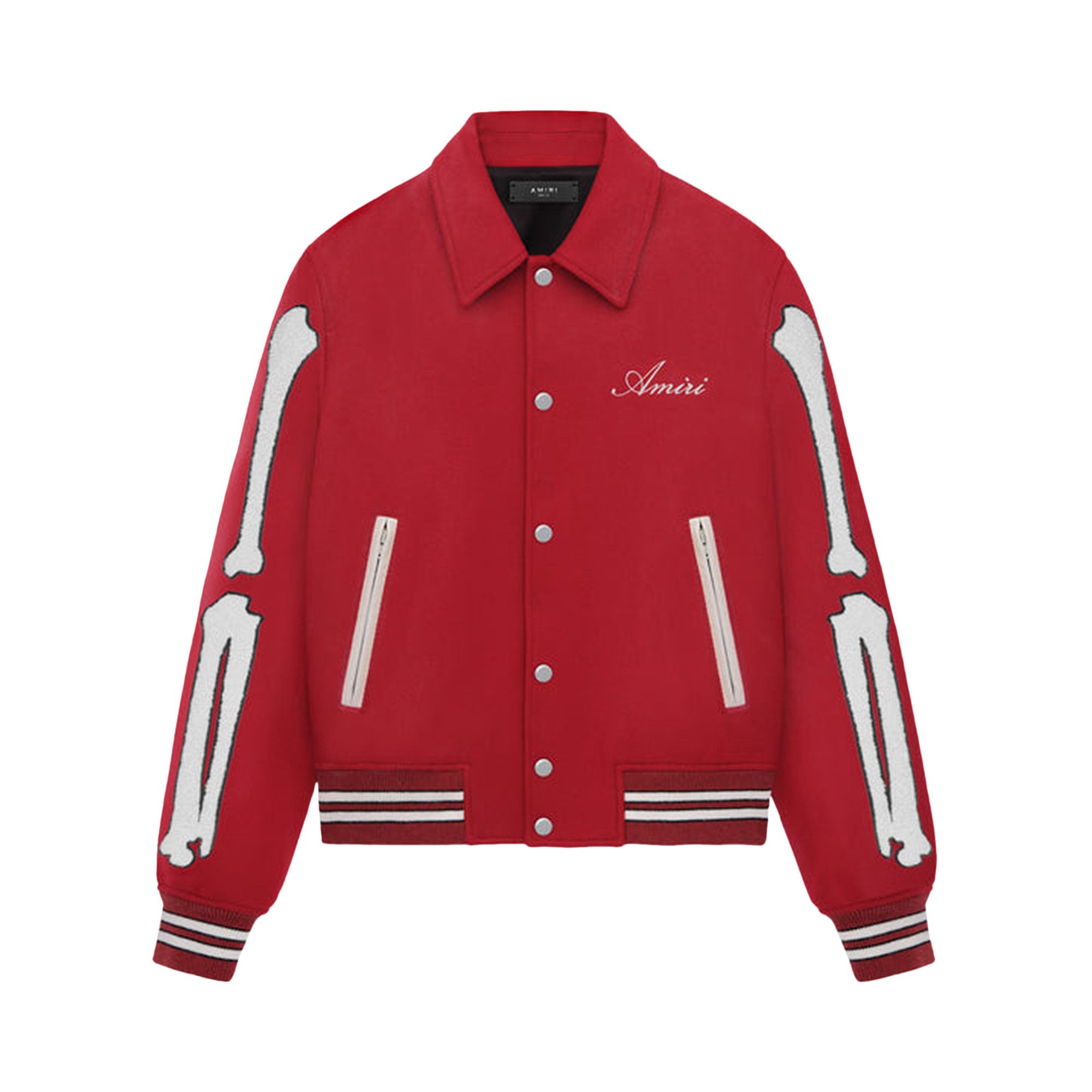 Buy Amiri Bones Jacket 'Red' - AMOUVY1005 610 RED | GOAT