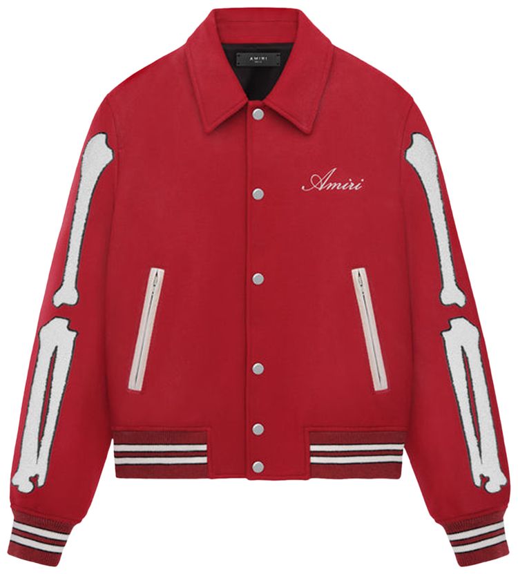 Amiri Bones Jacket Red