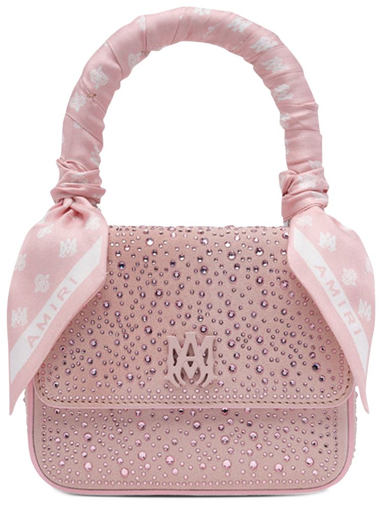 Amiri Crystal Micro MA Bag Pink