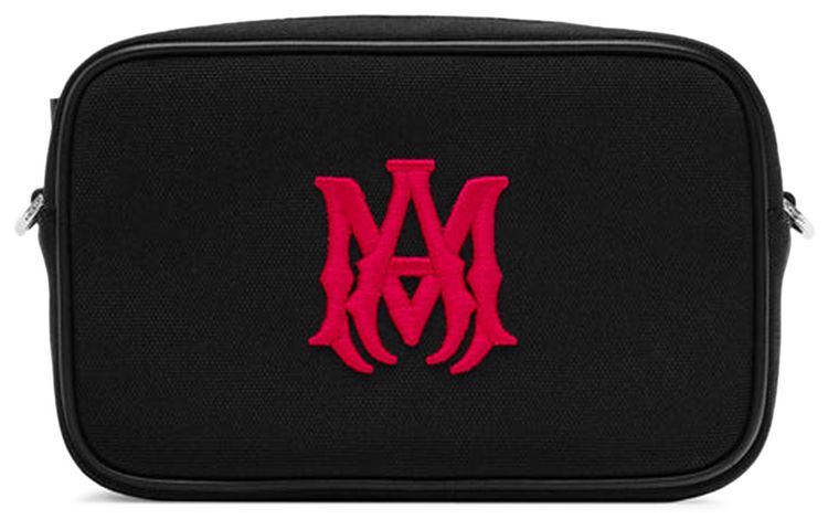 Amiri Canvas Messenger Bag Black