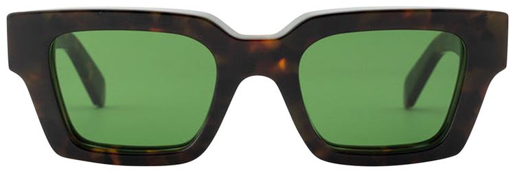 Off White Virgil Sunglasses HavanaGreen