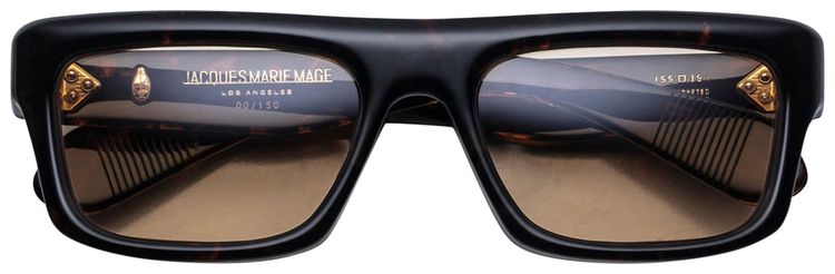 Jacques Marie Mage Cleavon Sunglasses Dark Gold