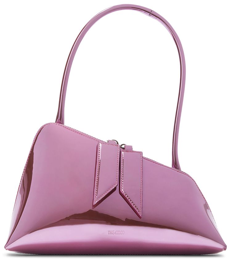 The Attico Sunrise Shoulder Bag Pink