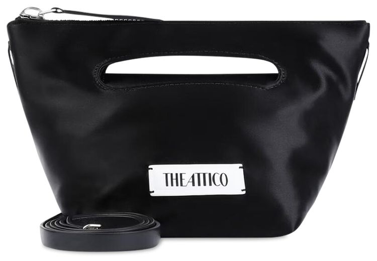 The Attico Via Dei Giardini 15 Tote Bag Black