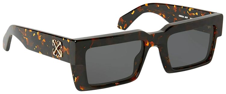 Off White Moberly Sunglasses HavanaDark Grey