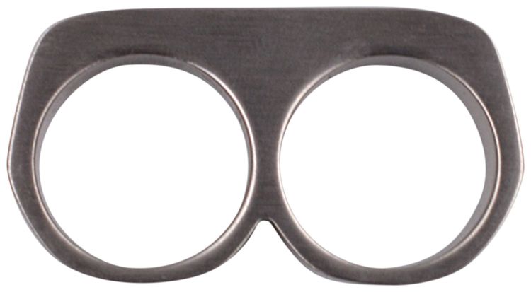 Rick Owens Lido Double Grill Ring Brass