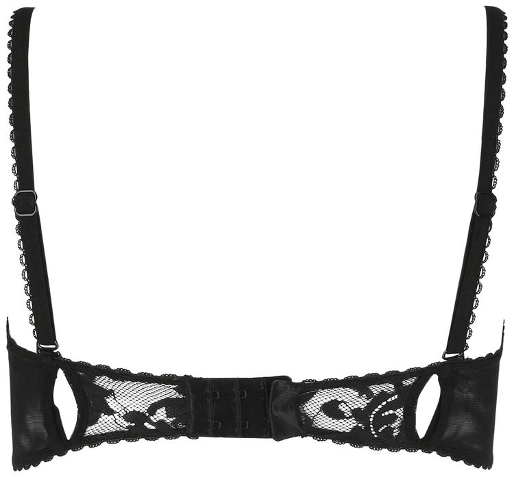Versace Lace Bra Black