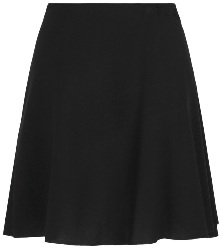 Versace Swim Wrap Skirt Black
