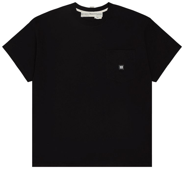 Advisory Board Crystals Hologram Short Sleeve Tee Black