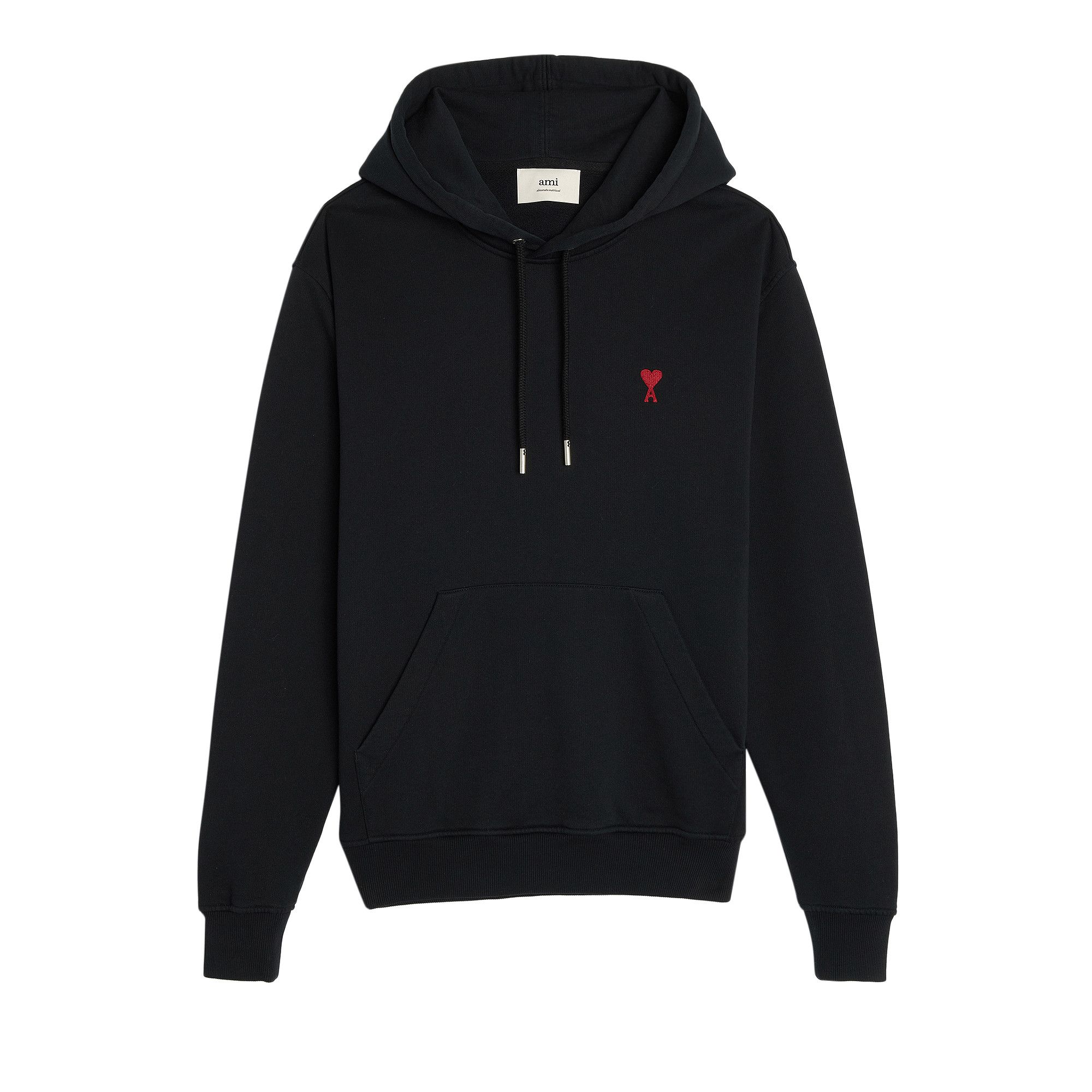 Buy Ami Classic Hoodie 'Black' - BFUSW235 730 001 | GOAT DE