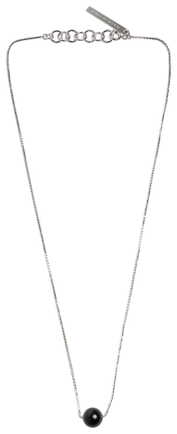 Dries Van Noten Natural Stones Necklace Black