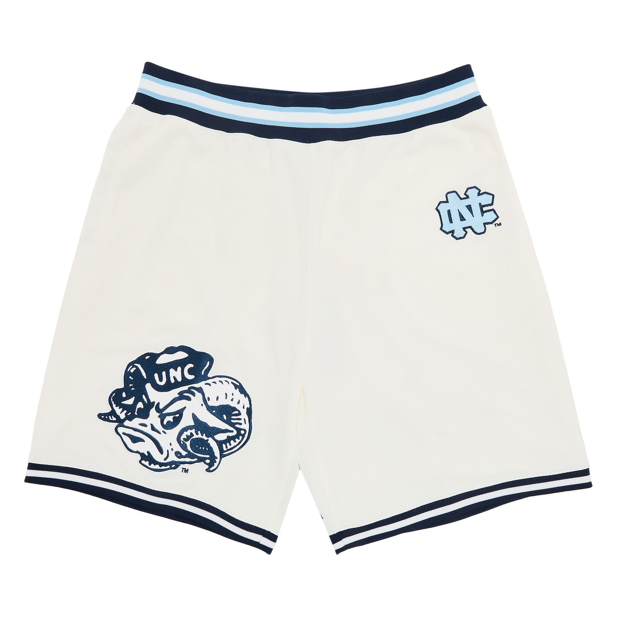Size l Supreme x Mitchell Ness NCAA Basketball Short White