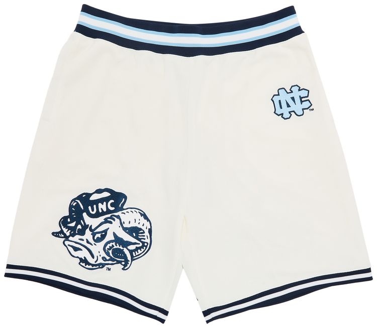 Supreme x Mitchell  Ness NCAA Basketball Short White