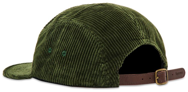 Supreme Corduroy Camp Cap Green