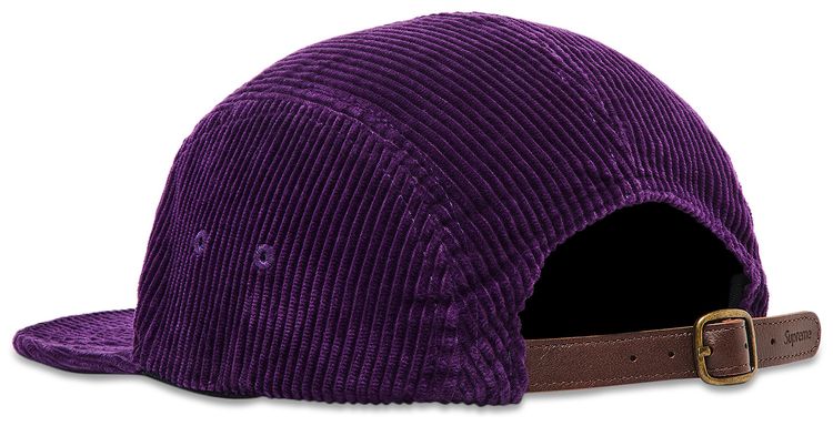 Supreme Corduroy Camp Cap Purple