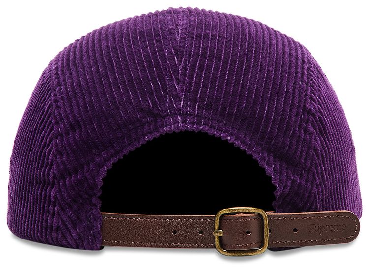 Supreme Corduroy Camp Cap Purple