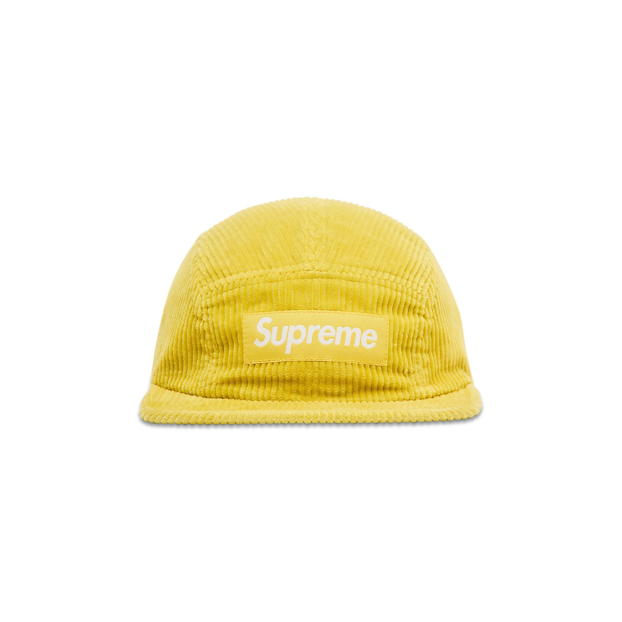 Buy Supreme Corduroy Camp Cap 'Yellow' - FW24H86 YELLOW | GOAT