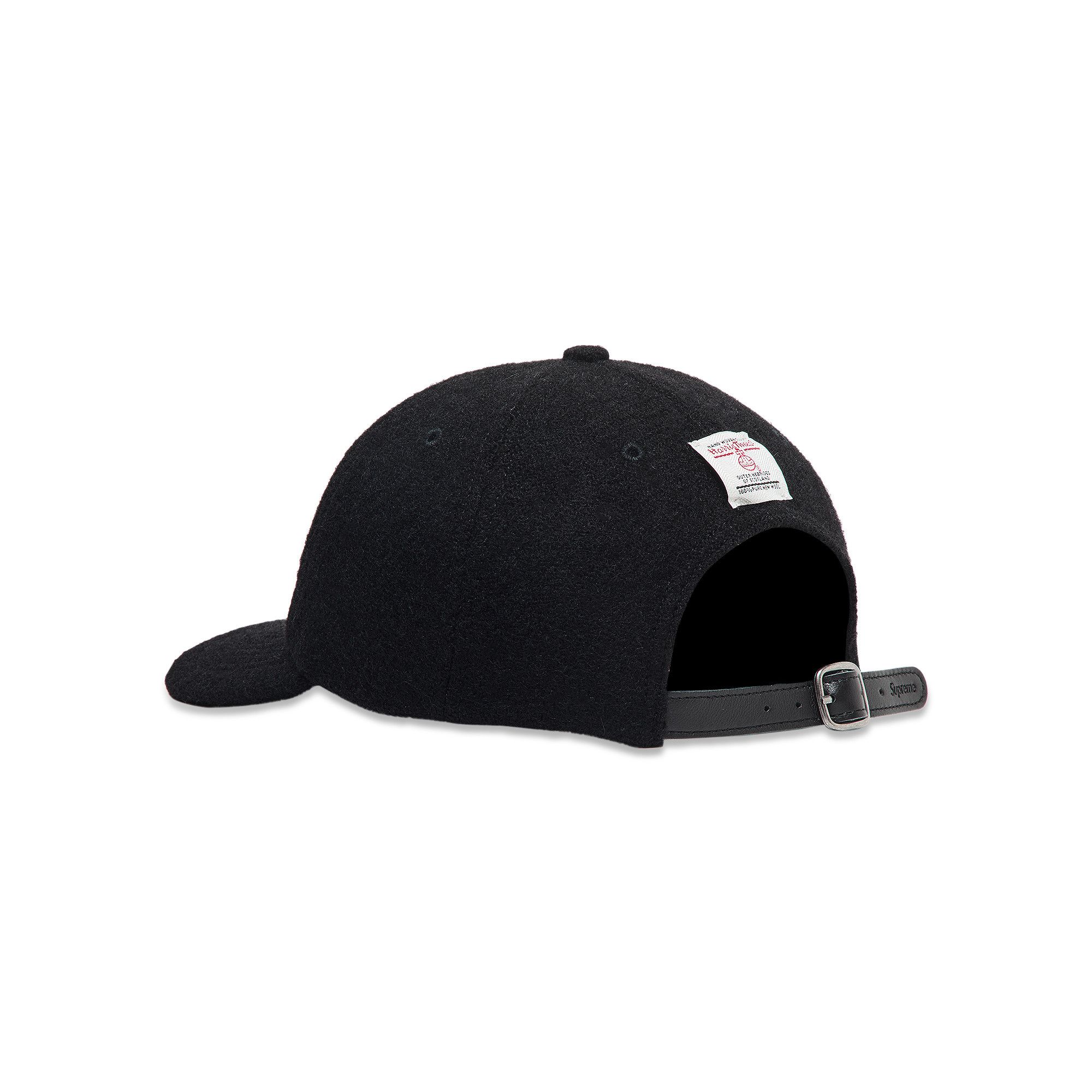 Buy Supreme Harris Tweed 6-Panel 'Black' - FW24H100 BLACK | GOAT