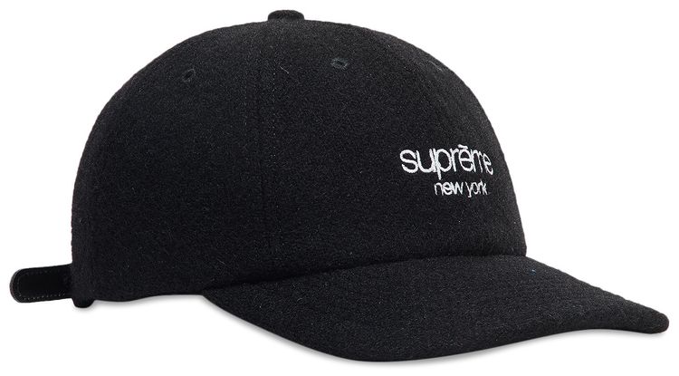 Supreme Harris Tweed 6 Panel Black