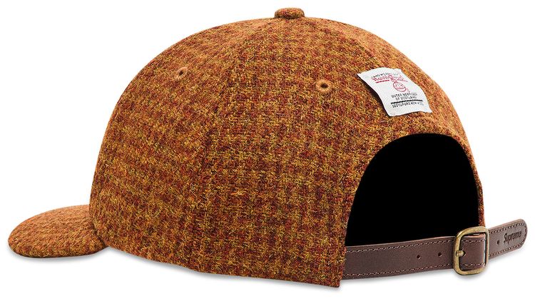 Supreme Harris Tweed 6 Panel Rust