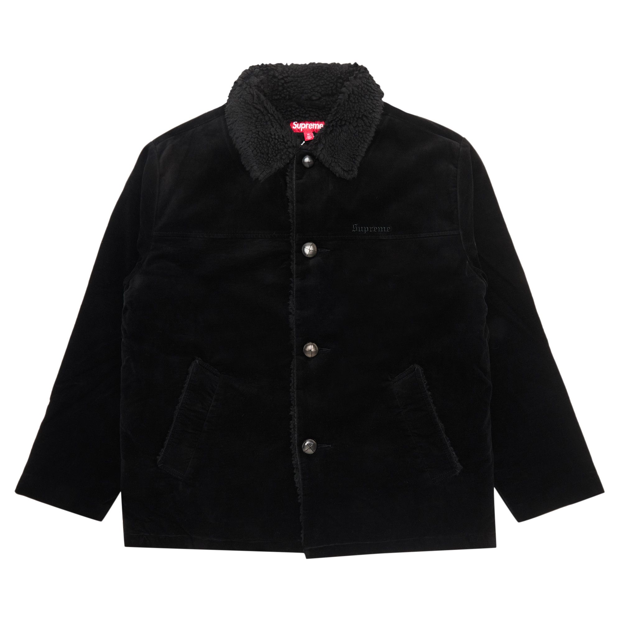 Buy Supreme Kindermann Uncut Corduroy Car Coat 'Black