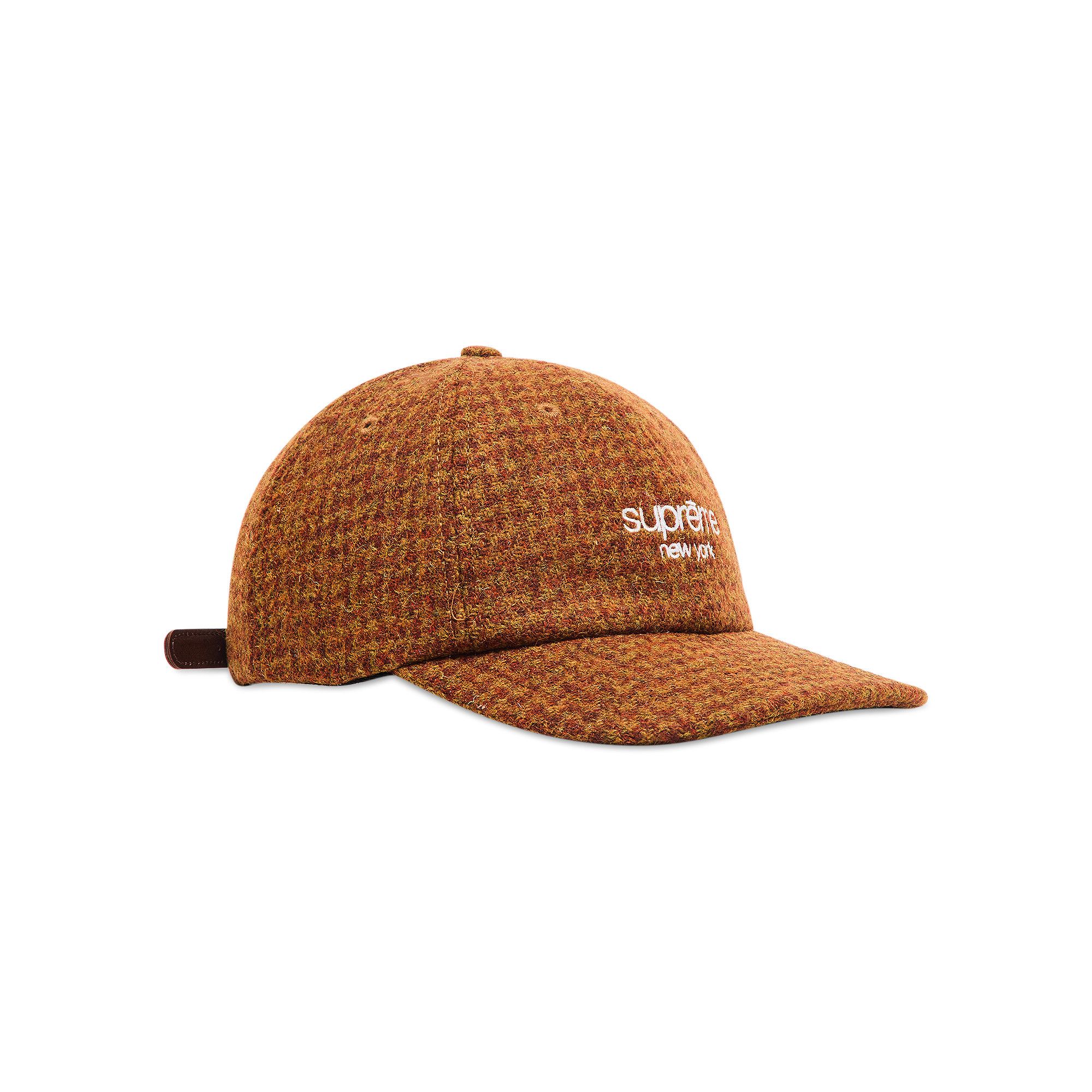 Supreme Harris Tweed 6-Panel 'Rust'