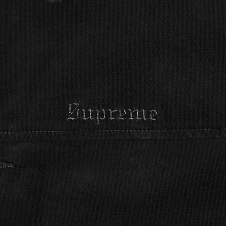 Supreme Kindermann Uncut Corduroy Car Coat Black