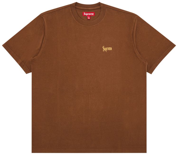 Supreme Old English Tee Brown