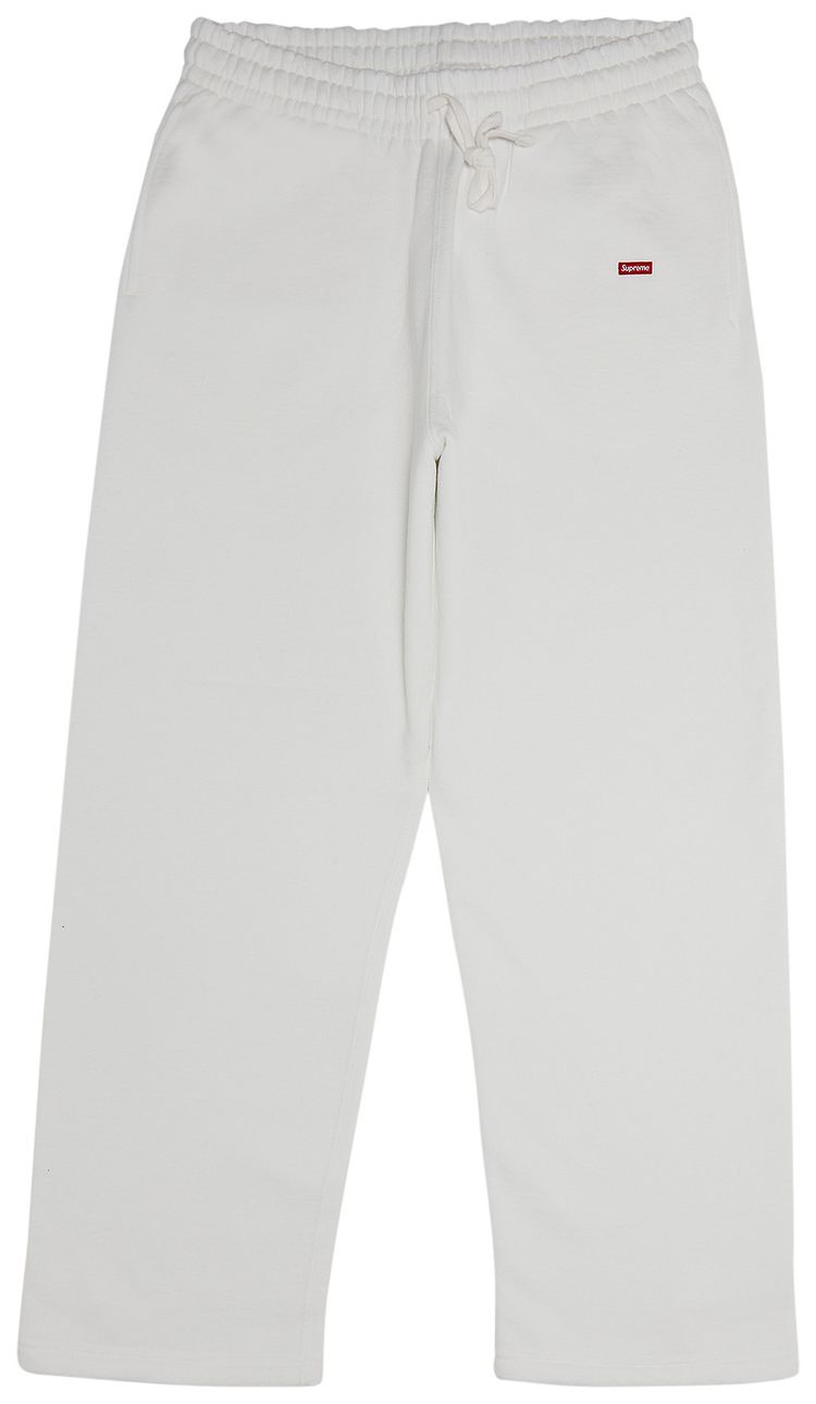 Supreme Small Box Drawcord Sweatpant White
